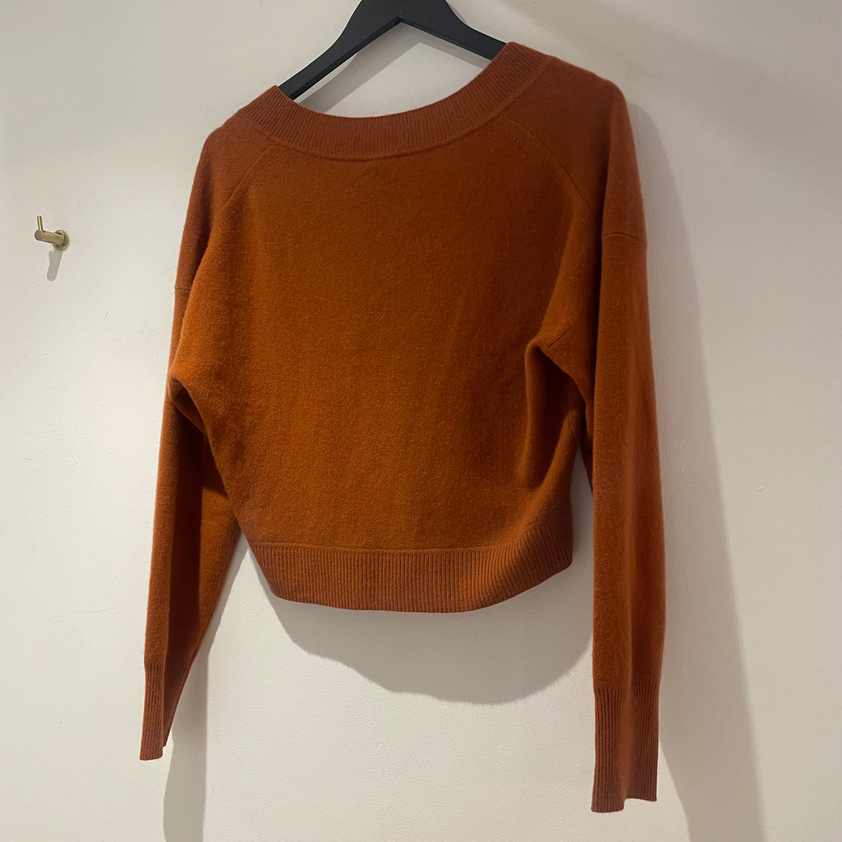 NAADAM Cashmere cropped pullover Cider Size XS