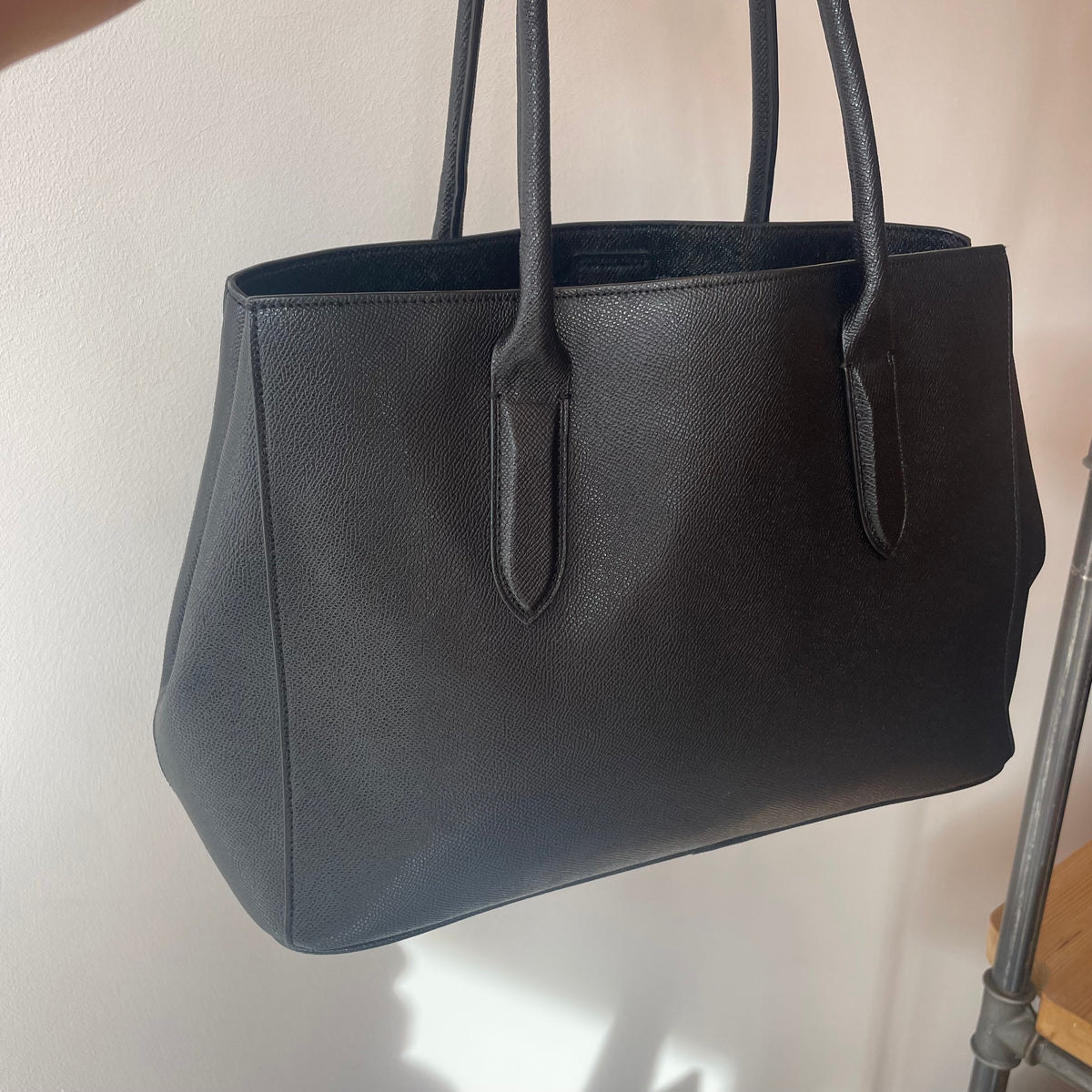 Coach leather shoulder bag Black O/S
