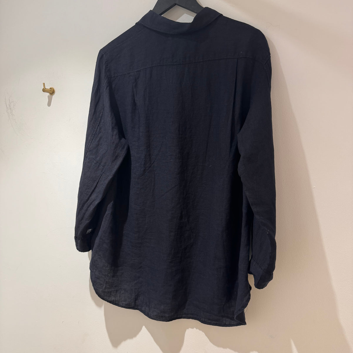 Zara Linen Shirt Navy size XS