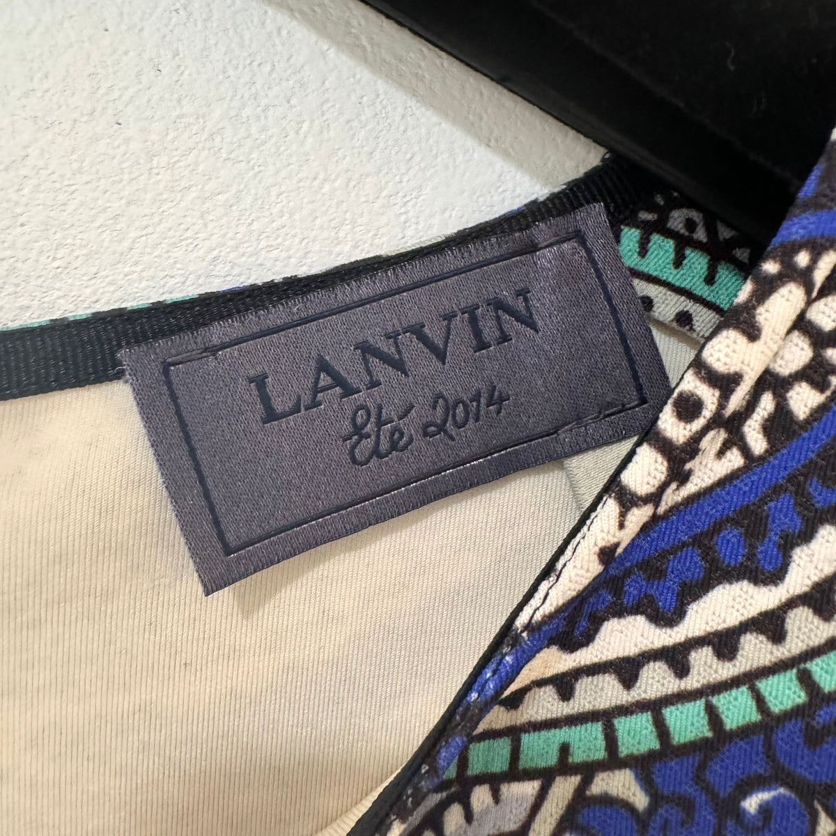 Lanvin print dress Multi Size 10