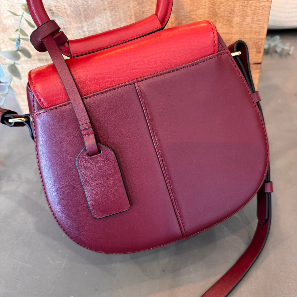 Radley crossbody bag leather red/wine O/S