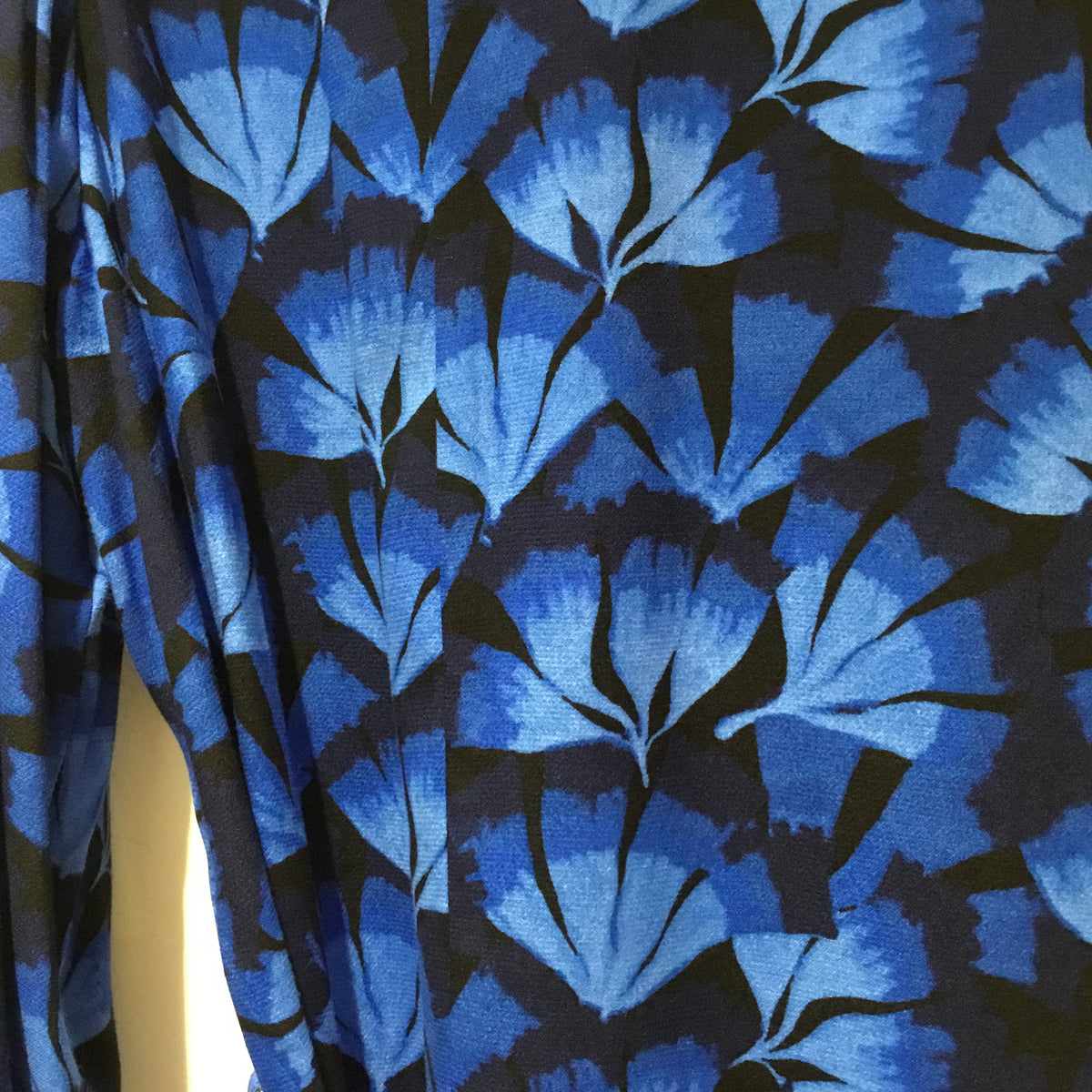 Fabienne Chapot print shirt Dress Blue Size 40