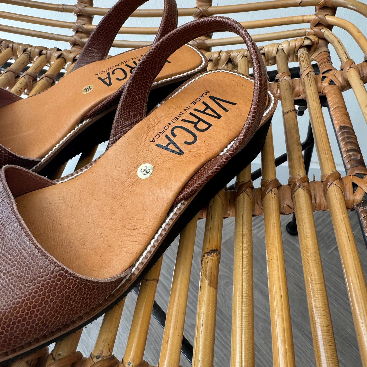 Varca wedge sandal Brown Size 6