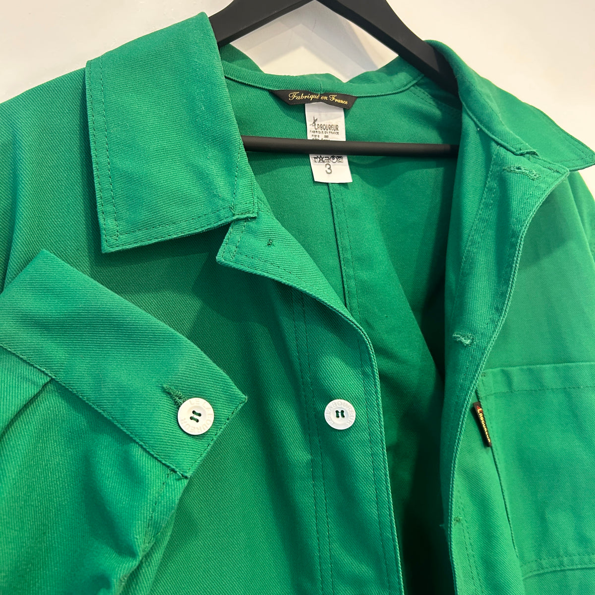 Le Laboureur work jacket Green 3