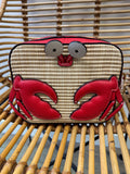 Radley ''crab'' crossbody bag Red/natural O/S