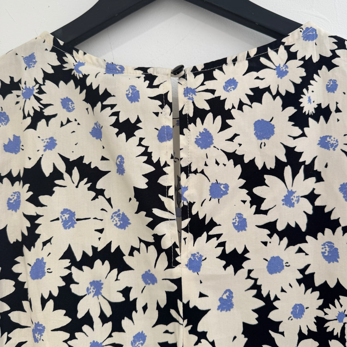 Nobody's Child daisy dress Cream/black/blue Size 12