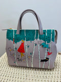 Radley Bag'Leader Of The Pack' Latte/Green Medium