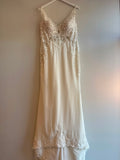 Blue bridal Gown Ivory Size 12-14