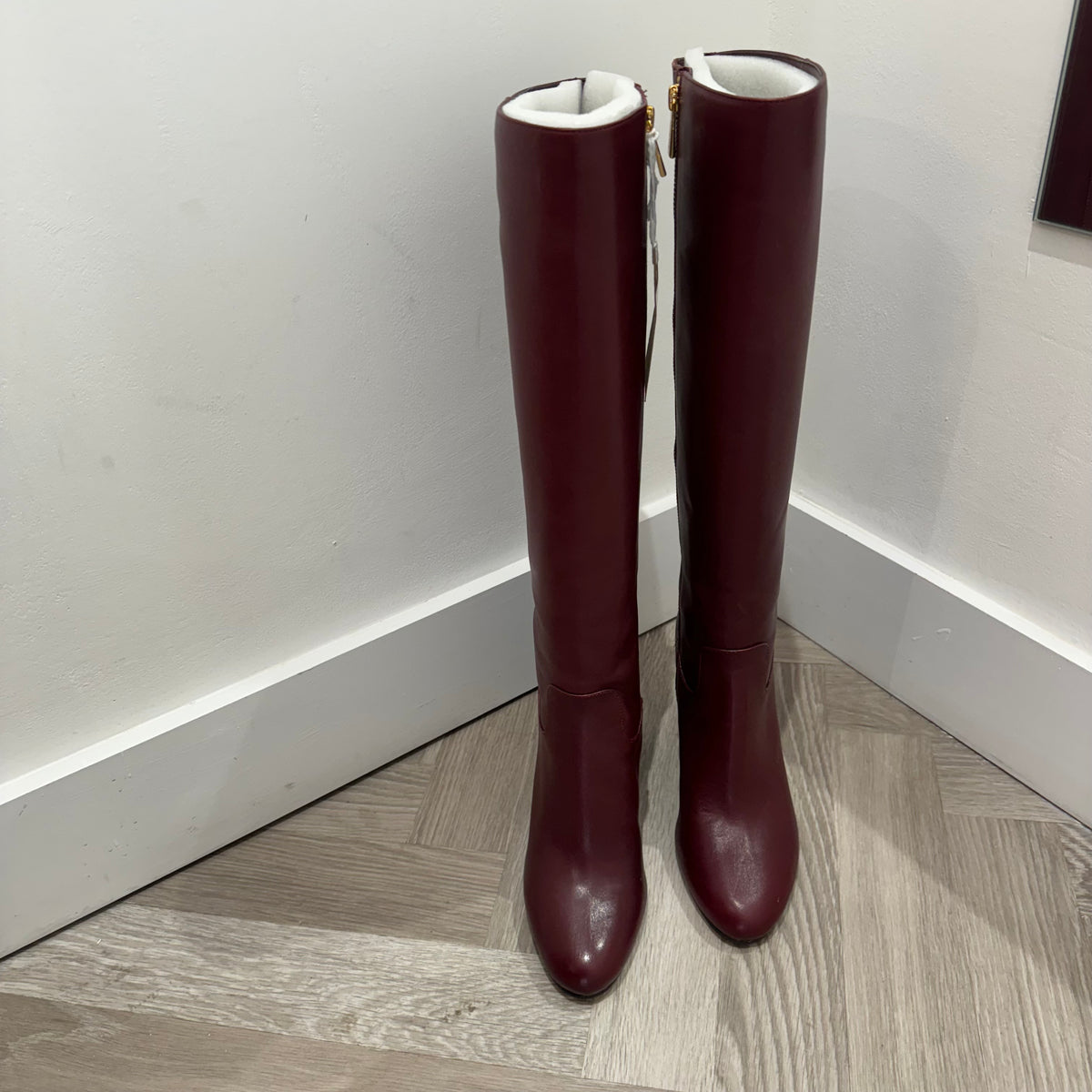 Michael by Michael Kors Oxblood Walker Boot Size 6