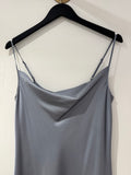 All Saints Hadley Dress Storm Cloud Grey Size 8