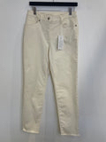 Madeleine fray hem jean Ecru Size 12S