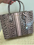 Michael Kors Bag Pink Snakeskin One Size