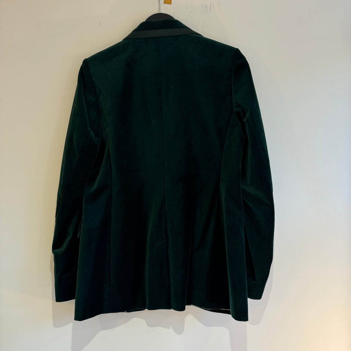 Jigsaw velvet tuxedo jacket Emerald 12