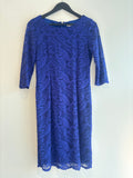 Precis Petite occasion dress Cobalt Blue Size 10