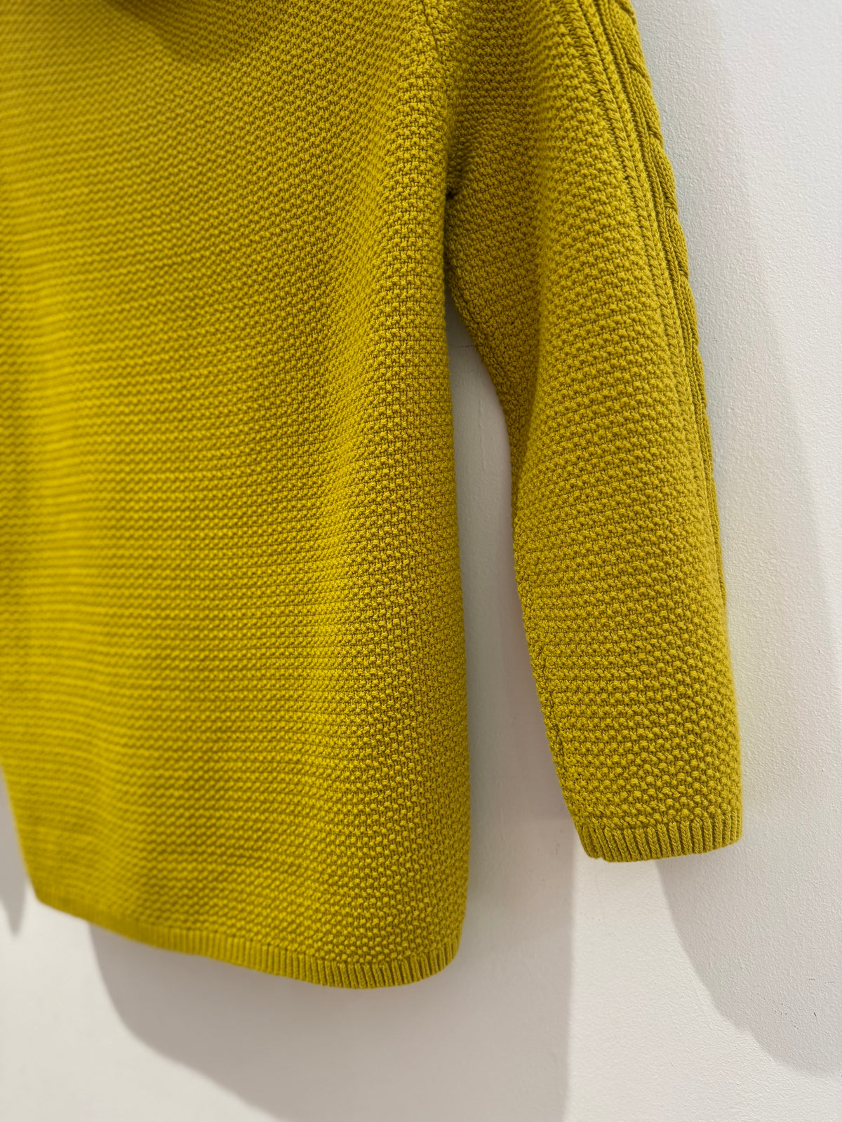 Hobbs Camilla jumper Gold Chartreuse Size Small