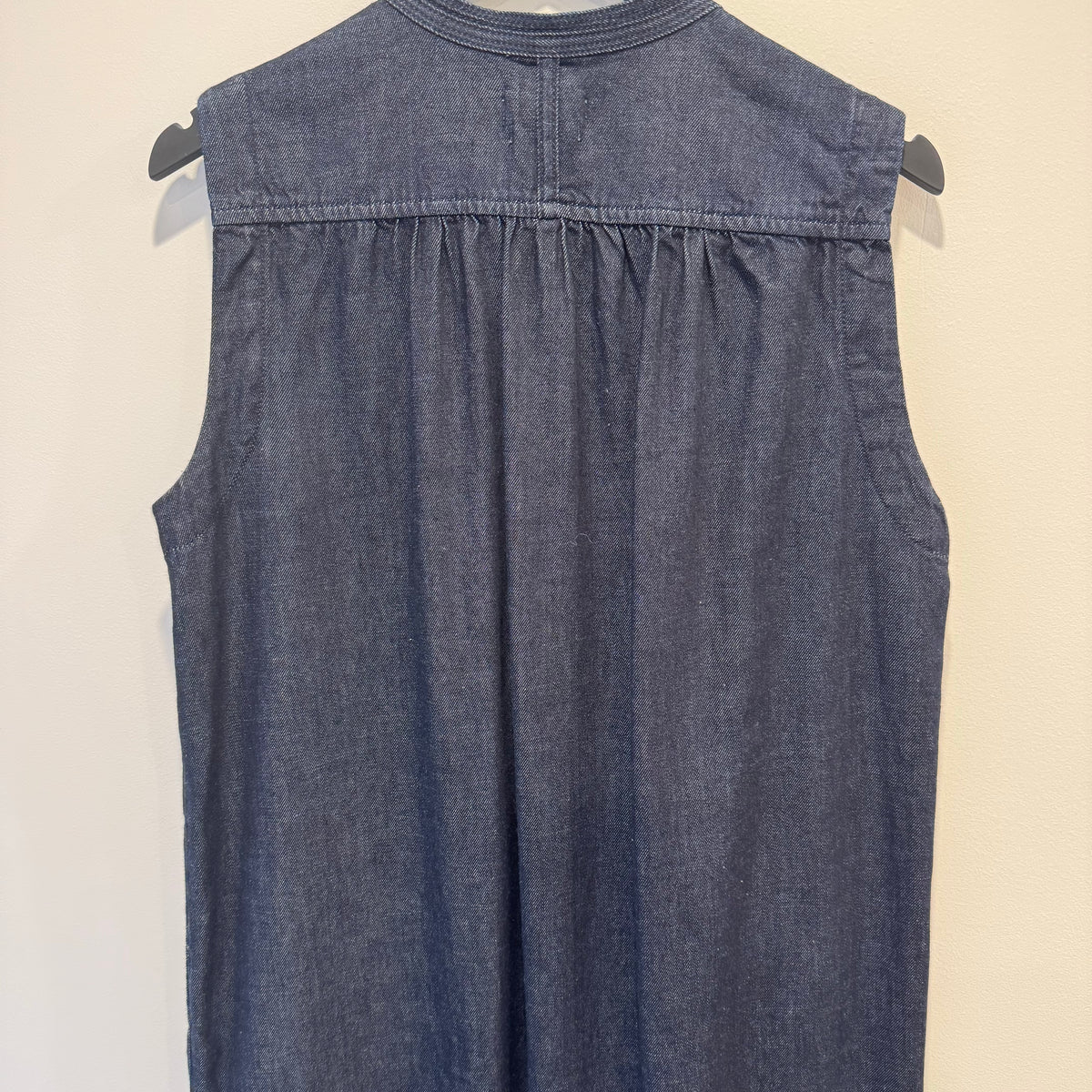 Toast denim pinafore dress Dk Wash Size 10