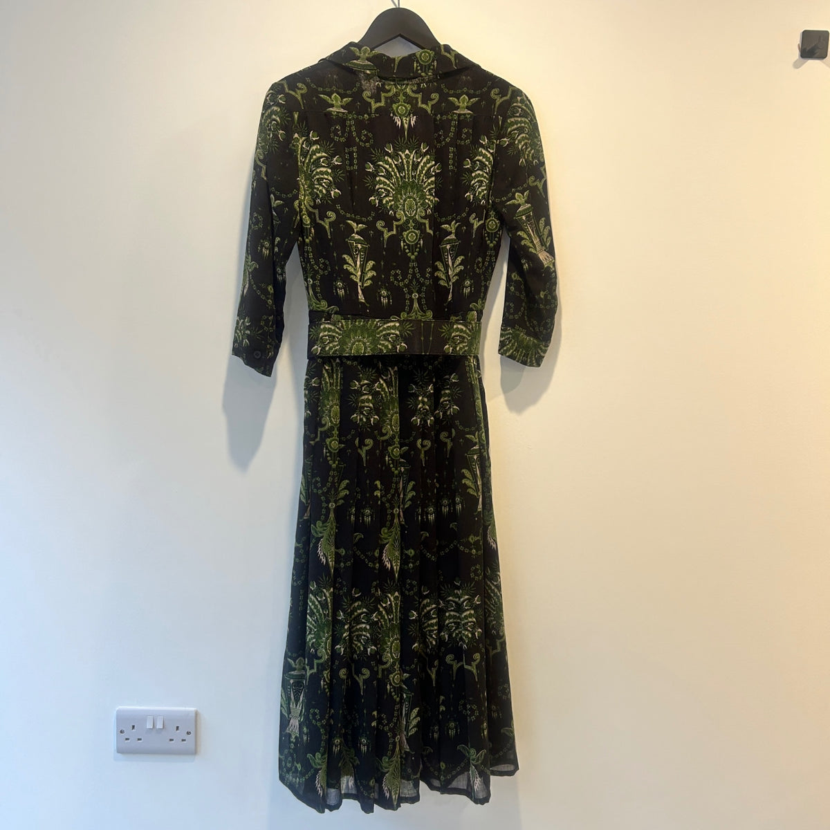 Samantha Sung print Dress Black/green 8