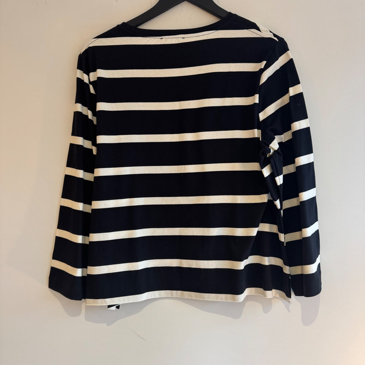 Jaeger long t-shirt stripe Black/white