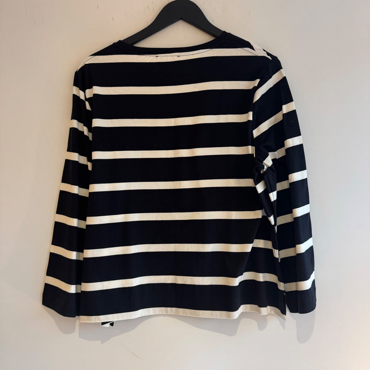 Jaeger long t-shirt stripe Black/white