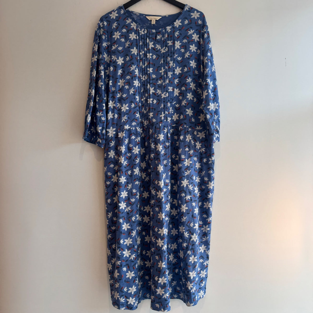 Seasalt print dress Blue/white