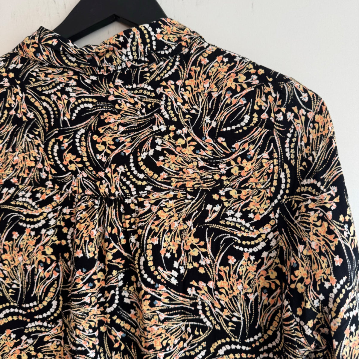 Fat Face print shirt Black/multi