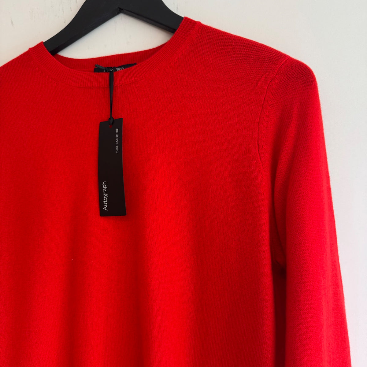 Autograph cashmere jumper Red