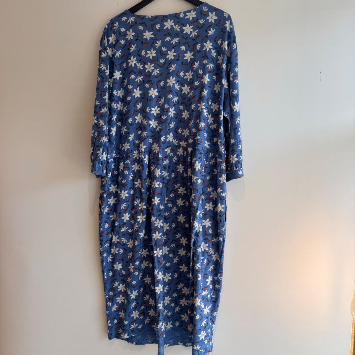 Seasalt print dress Blue/white