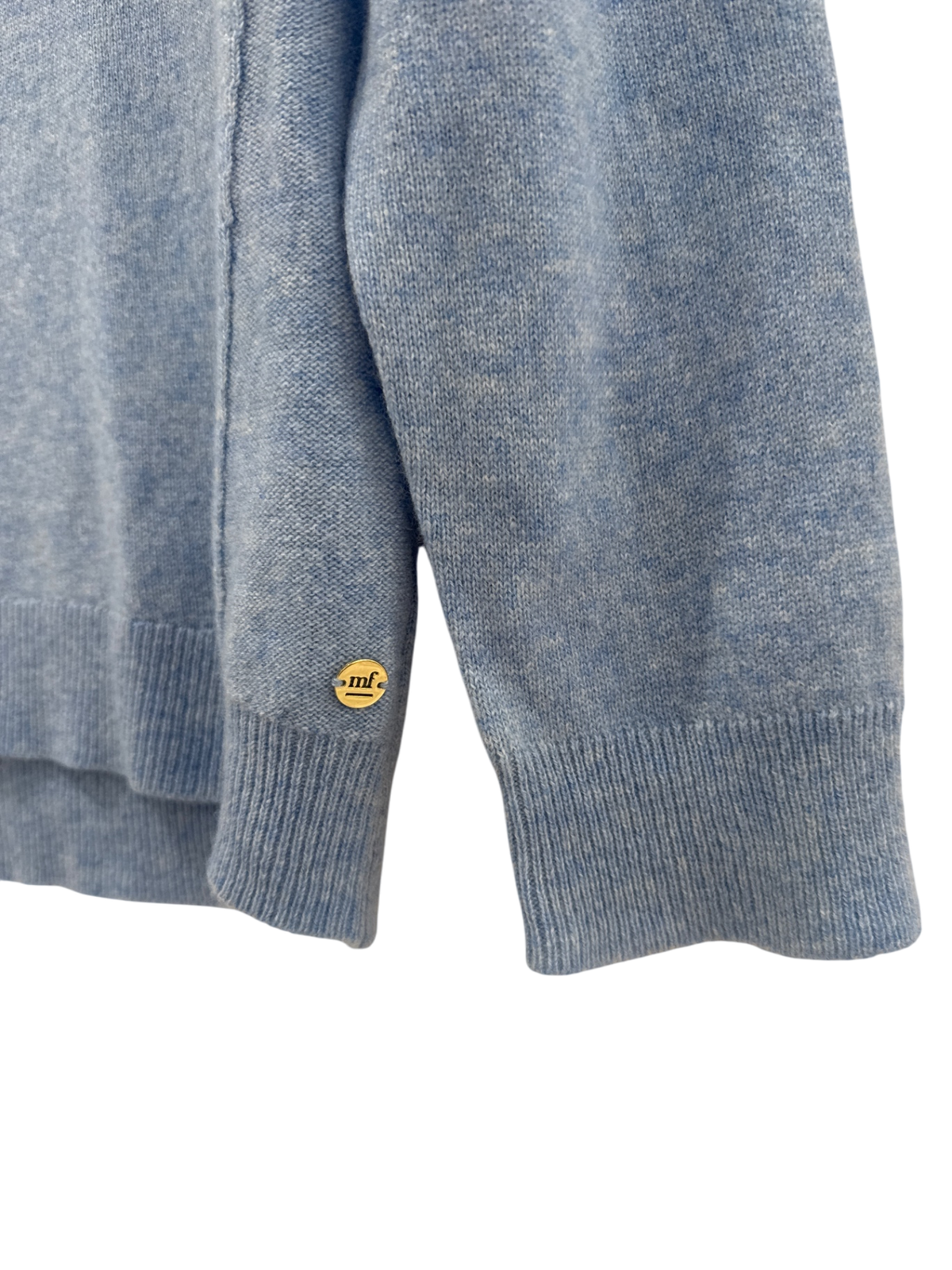 Mia Fratino roll neck cashmere Jumper Blue Size Small