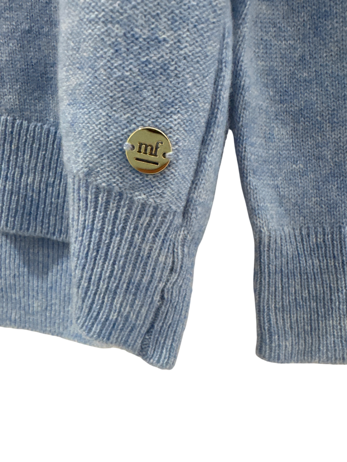 Mia Fratino roll neck cashmere Jumper Blue Size Small