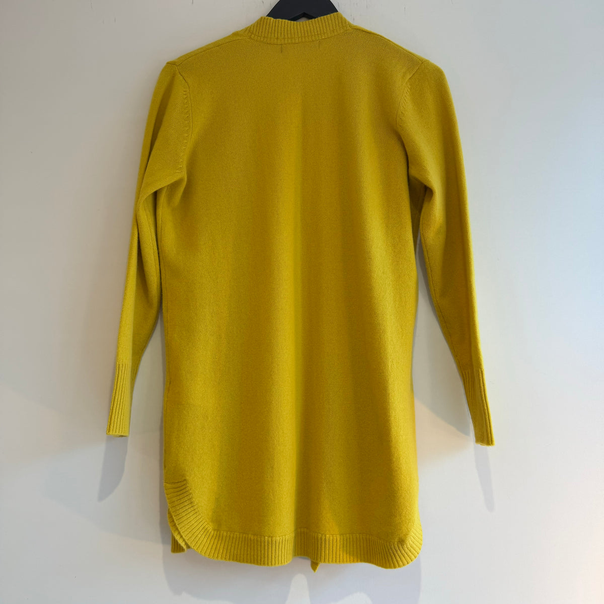 M&S cashmere pocket cardigan Ochre Size 14