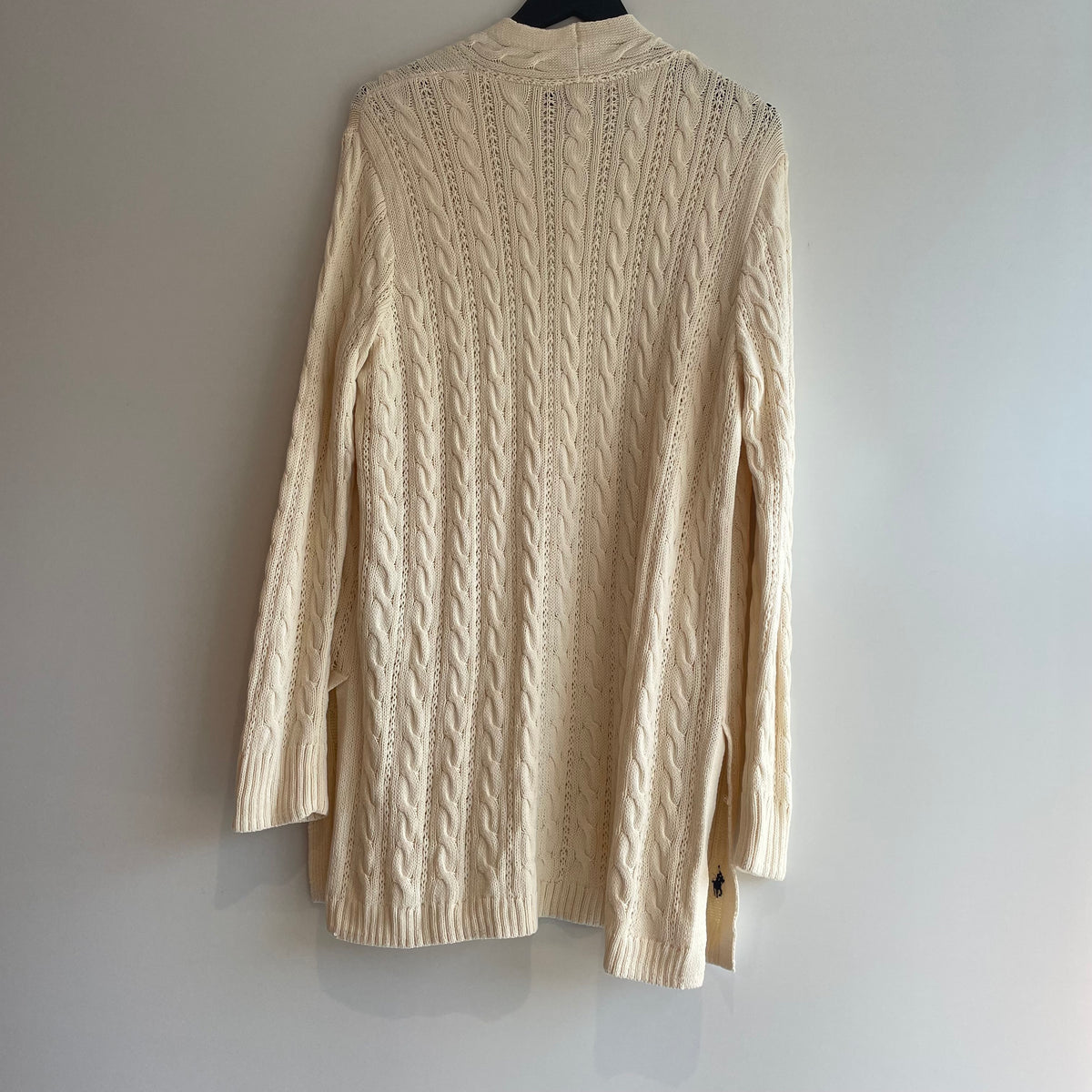 Polo Ralph Lauren Cardigan Cream Size Medium