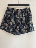 Paul Smith Swim Shorts Sprig print Navy/Ivory Size Medium