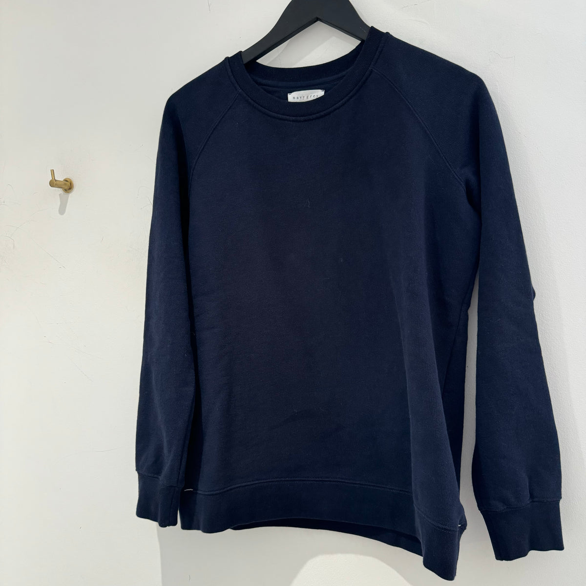 navy grey vintage fit sweatshirt Navy Size Small