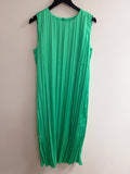 Autograph crinkle pleat maxi dress Mint Size 14