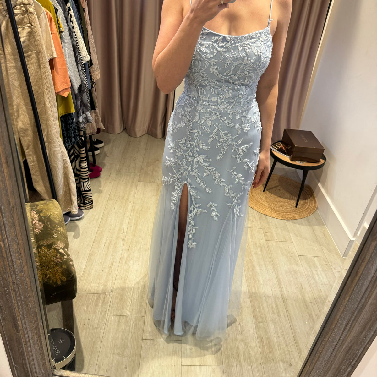 Heirmione Prom dress powder Blue Size 6-8