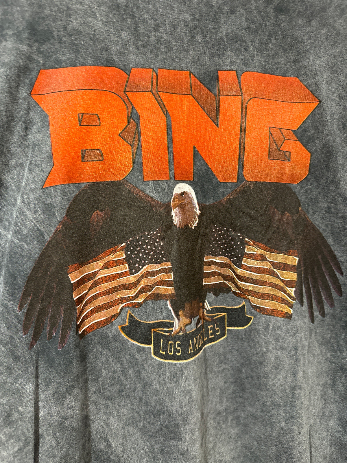 Anine Bing eagle t-shirt Grey Large