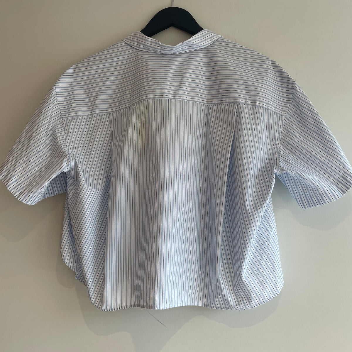 JJXX stripe crop shirt White/Blues Medium