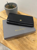 Mulberry Leather Purse/Wallet Black O/S