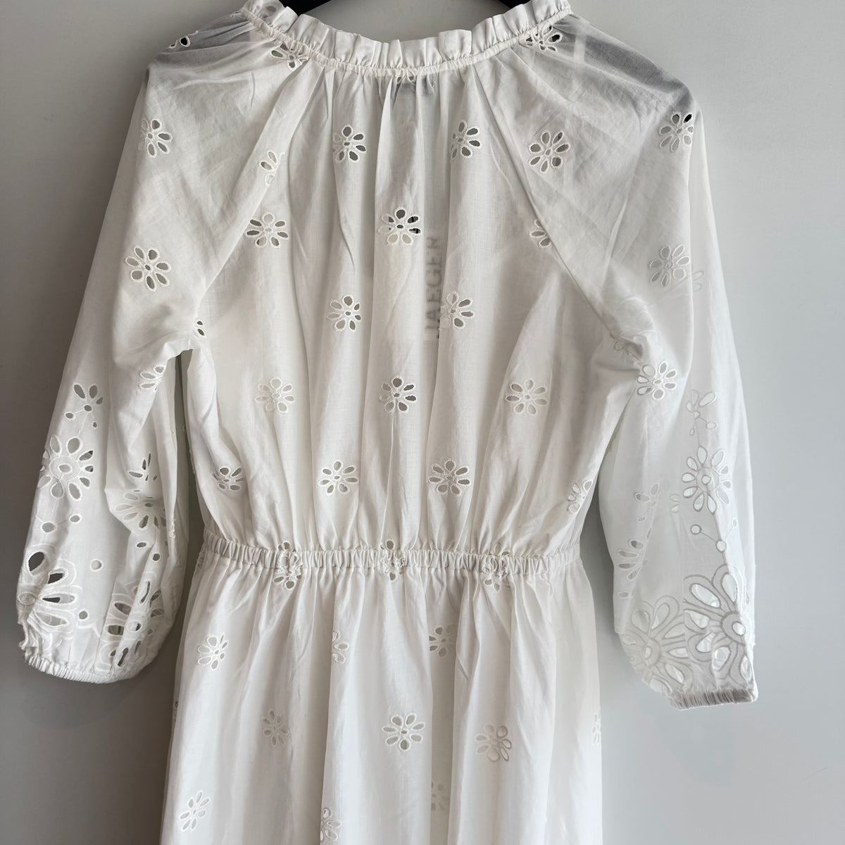 Jaeger Embroidery Anglaise dress White Size 10