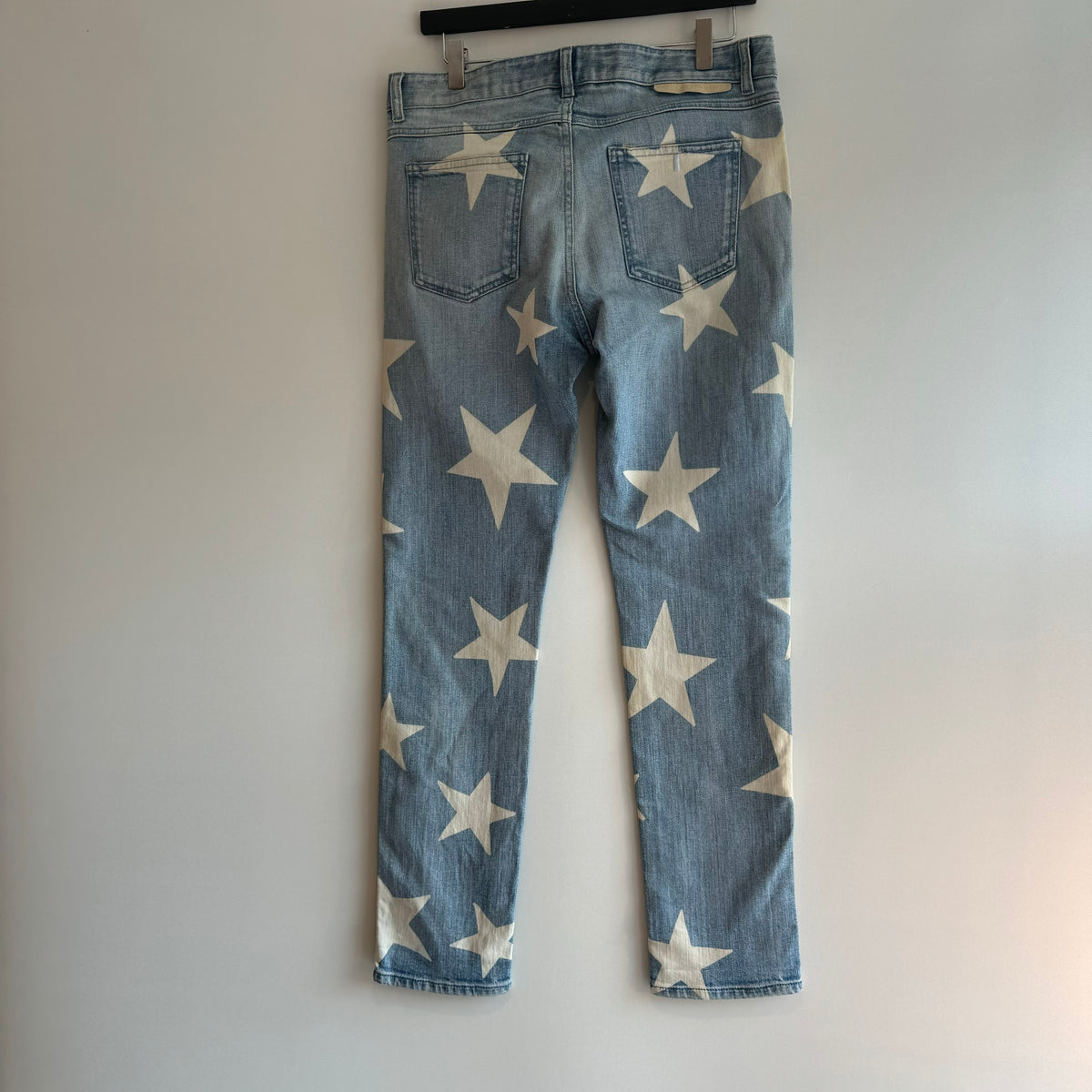 Stella McCartney light wash star jean W27