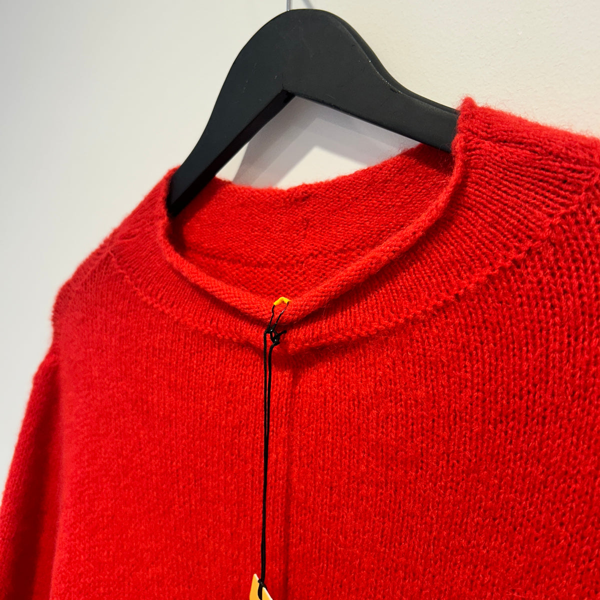 Yellow Label wool mix jumper Red Size Small