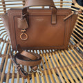 Radley leather grab bag Tan