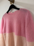 Sibinlinnebjerg wool blend Jumper Peach/pink Size Small
