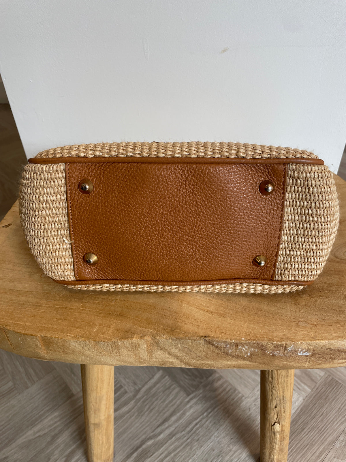 Russell & Bromley Bamboo Grab Bag Natural One Size