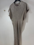 Jigsaw Evening Dress Metallic lame Size Medium