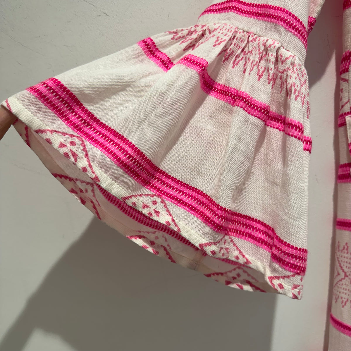 Aspiga Dress Aztec summer dress Neon Pink Size Small