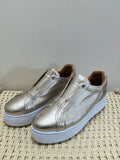 Moda In Pelle Aneeba flatform pump Gold Size 41