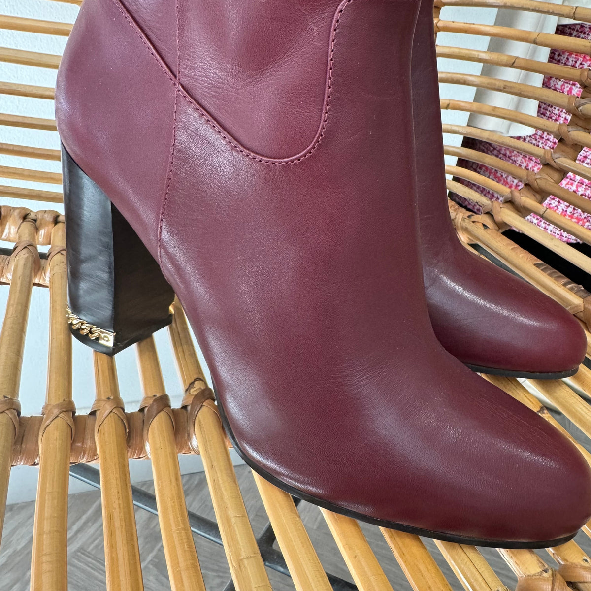 Michael by Michael Kors Oxblood Walker Boot Size 6