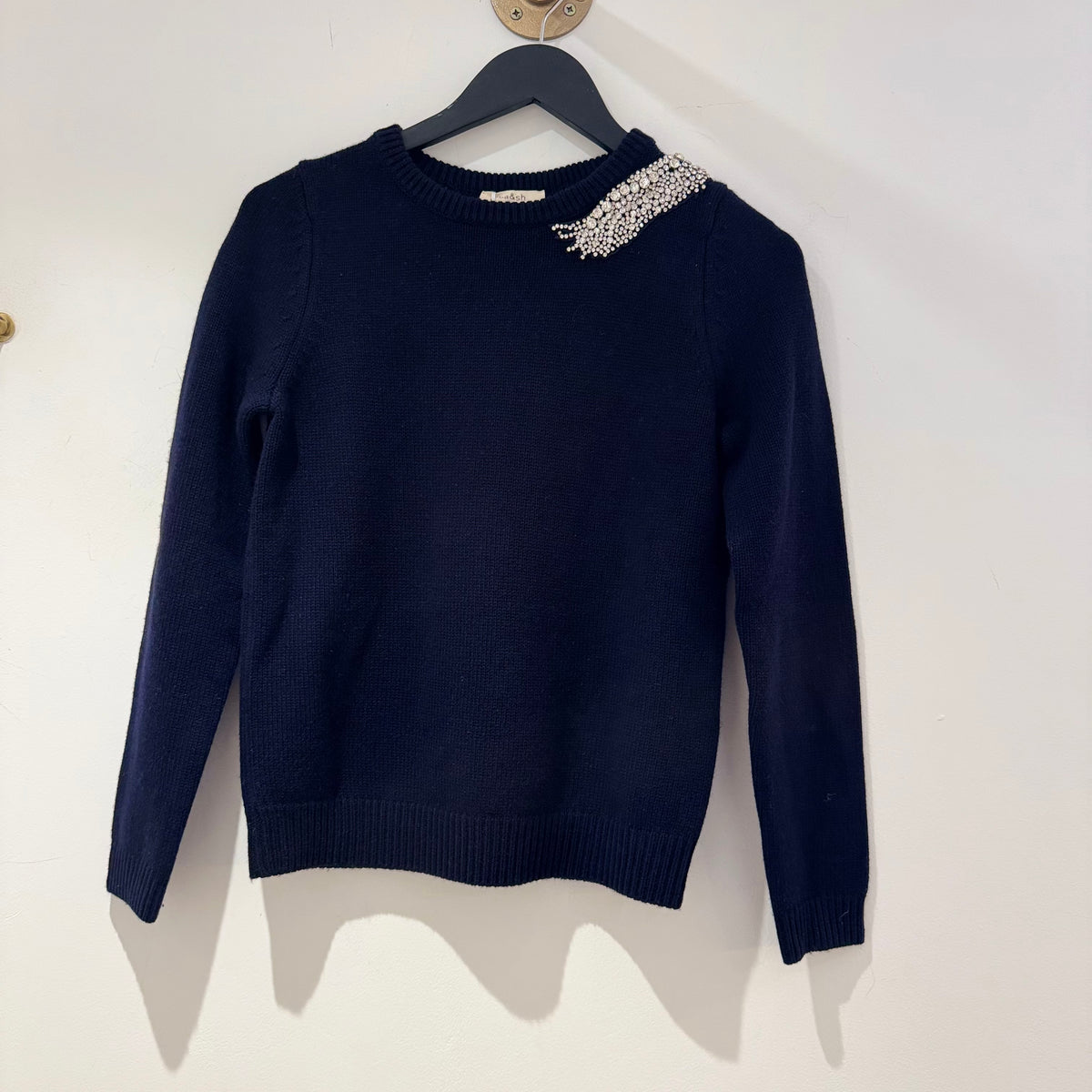 Bash pullover embellished Navy  Size 0