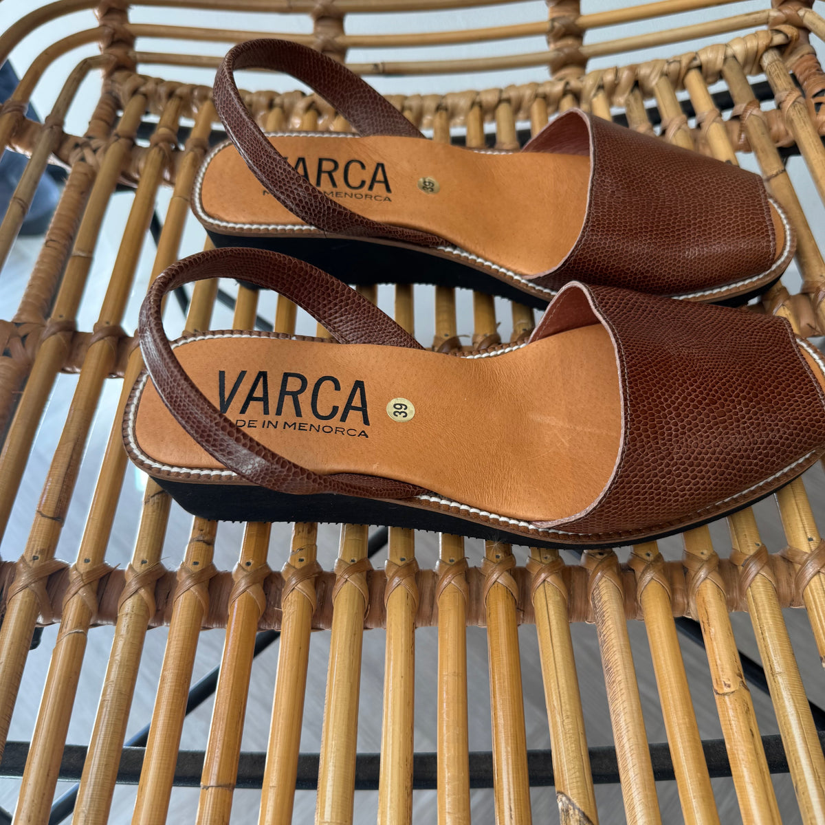 Varca wedge sandal Brown Size 6